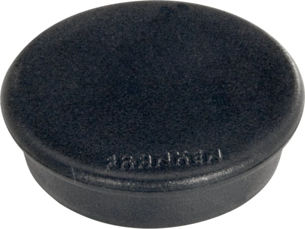 FRANKEN Haftmagnet, Haftkraft: 0,8 kg, Durchm. 32 mm,schwarz (EAN: 4016946052184)