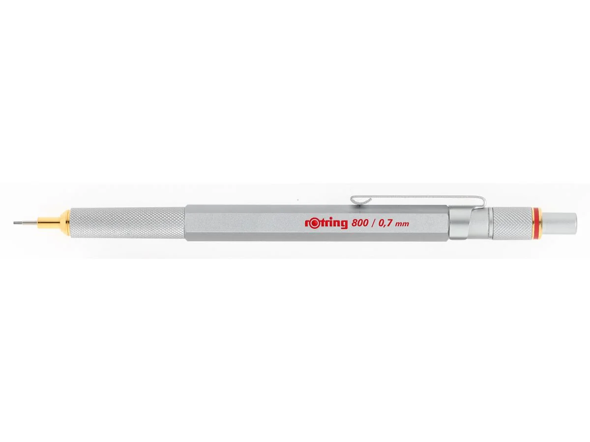 rotring Feinminenstift 800, 0,7 mm, silber (EAN: 3501179044484)