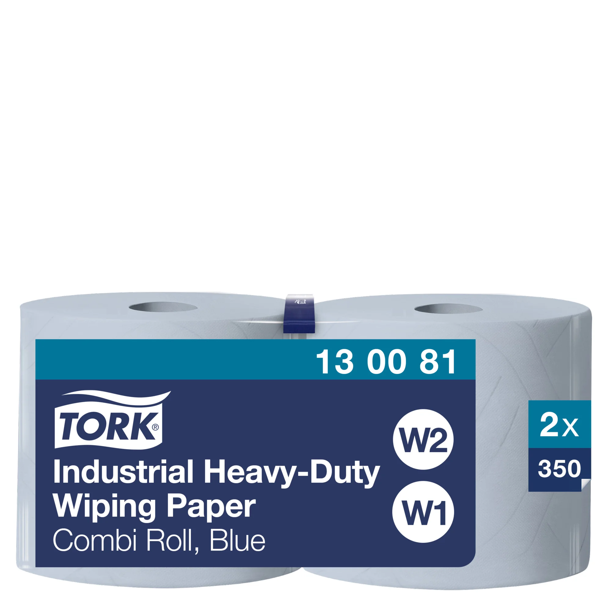 TORK Industrie-Putzrolle, 3-lagig, blau, extra stark, 119 m (EAN: 7322540183818)