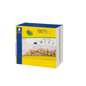 STAEDTLER Bleistift, sechseckig, HB, 100er Display (EAN: 4007817011393)