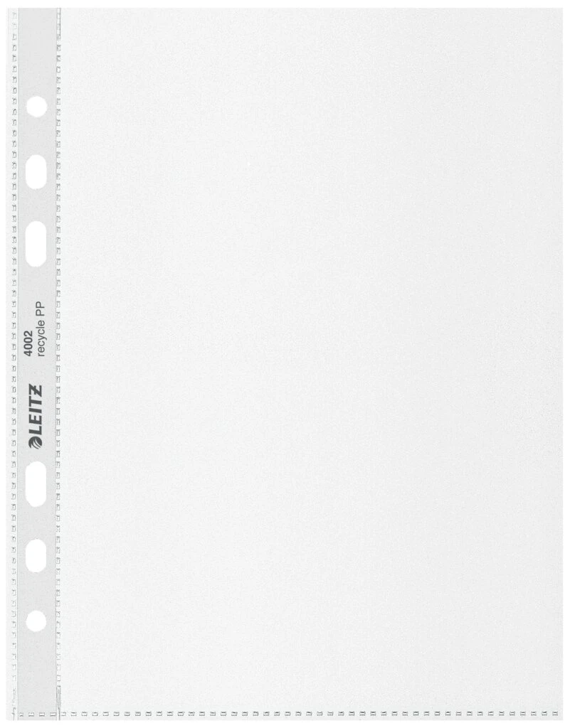 LEITZ Prospekthülle Recycle, A5, PP, genarbt, 0,10 mm (EAN: 4002432127979)