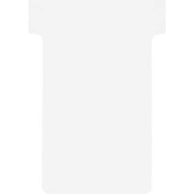 nobo T-Karten, Größe 2 / 60 mm, 170 g/qm, weiß (EAN: 5016812389009)