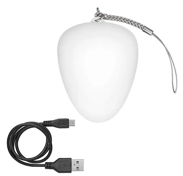 WEDO Aufladbares LED-Handtaschenlicht, 2 LEDs & IR-Sensor, weiß (EAN: 4003801862965)