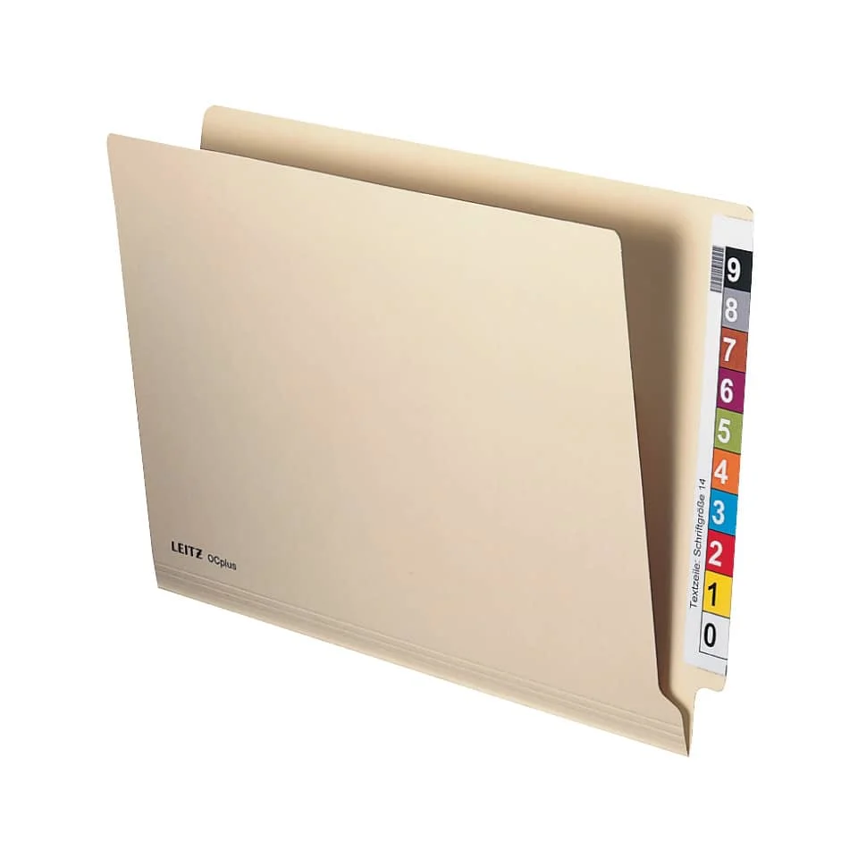 LEITZ Einstellmappe OrgacolorPlus, A4, mit Tab, chamois (EAN: 4002432337354)