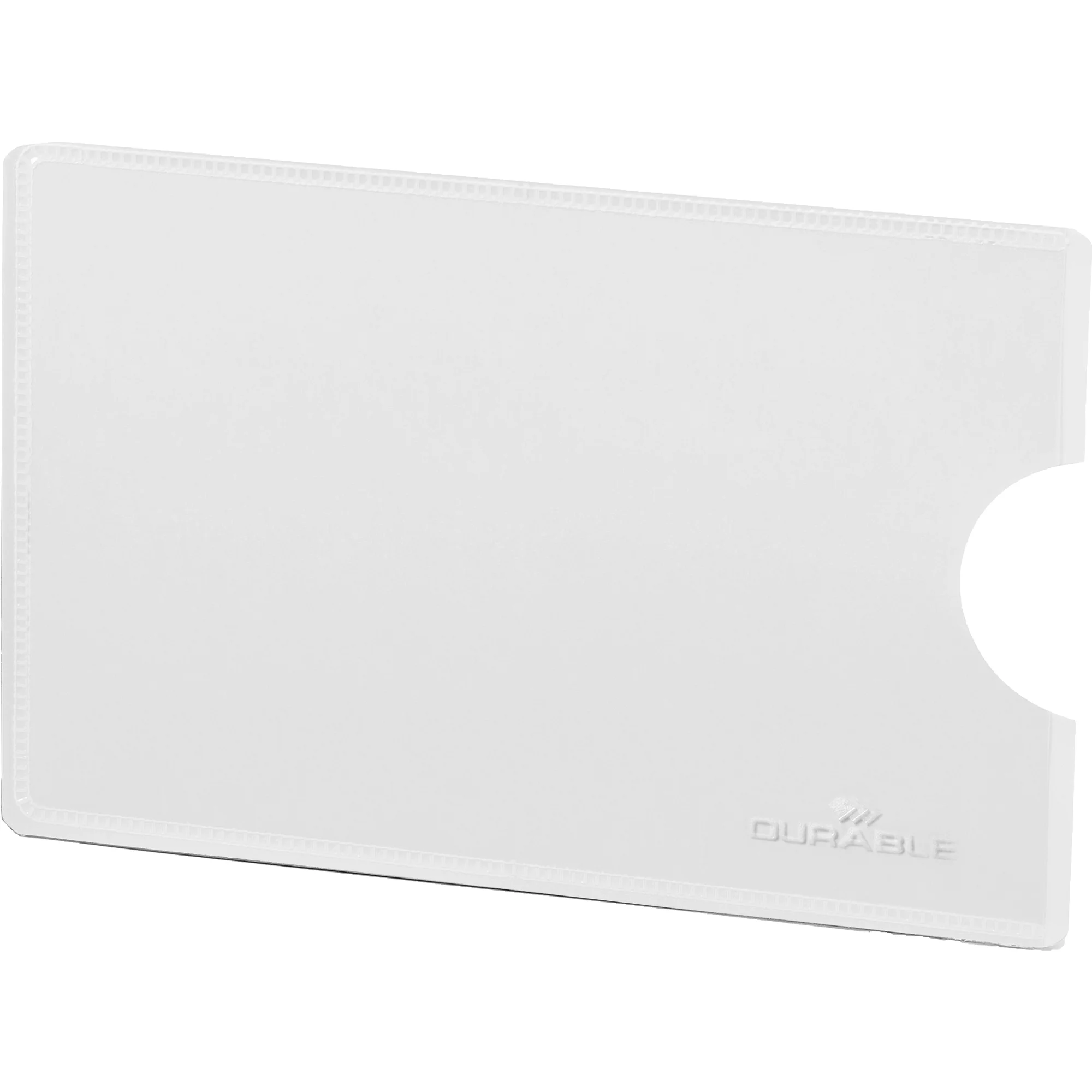 DURABLE Kreditkartenhülle RFID SECURE, 86x54 mm, transparent (EAN: 4005546984605)