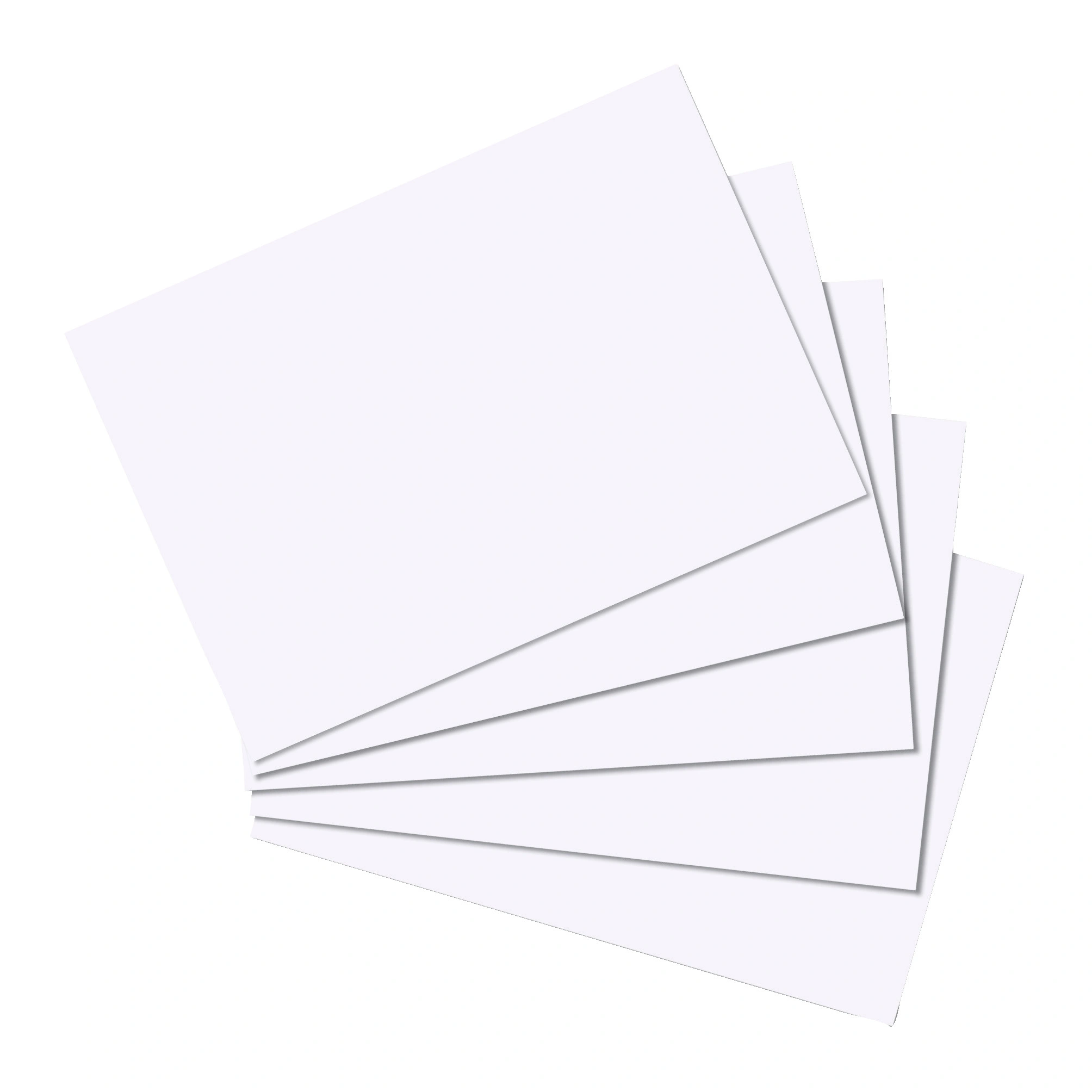 herlitz Karteikarten, DIN A6, blanko, weiß (EAN: 4008110239583)