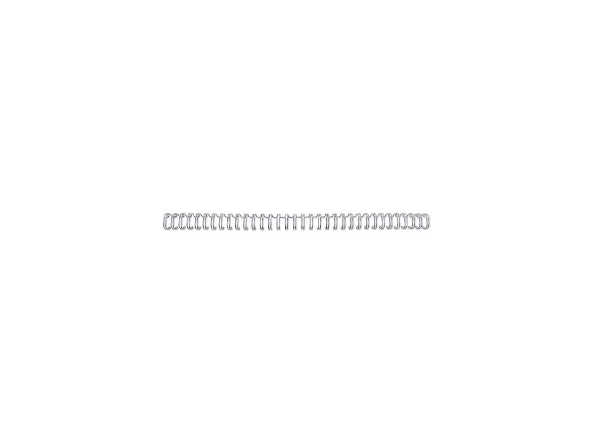 GBC Drahtbinderücken WireBind, A4, 34 Ringe, 11 mm, silber (EAN: 5019577190385)