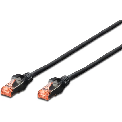 DIGITUS Patchkabel, Kat. 6, S/FTP, 5,0 m, schwarz (EAN: 4016032322009)