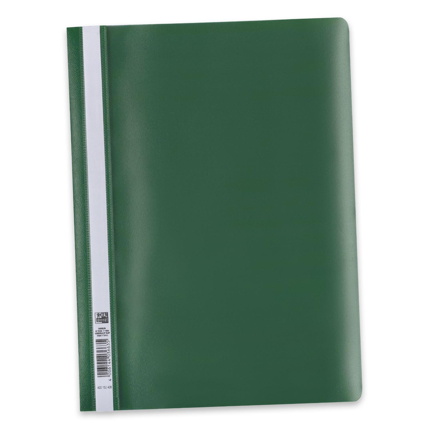 Oxford Schnellhefter, DIN A4, PP, grün (EAN: 4006144036635)