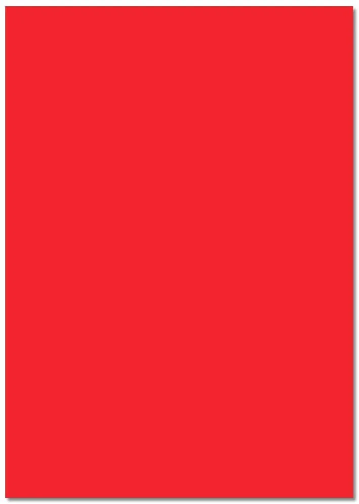 folia Fotokarton, (B)500 x (H)700 mm, 300 g/qm, hochrot (EAN: 4001868561203)