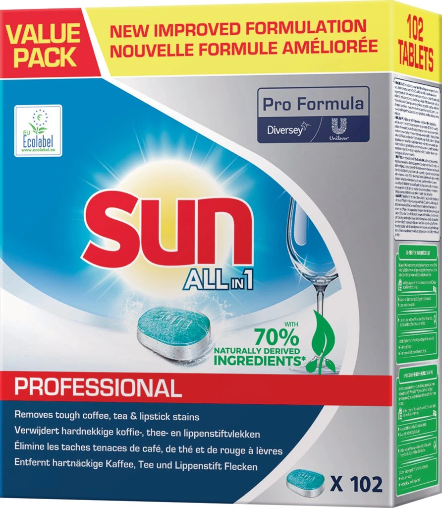 Sun Professional Spülmaschinentabs All-in-1 (EAN: 7615400851652)