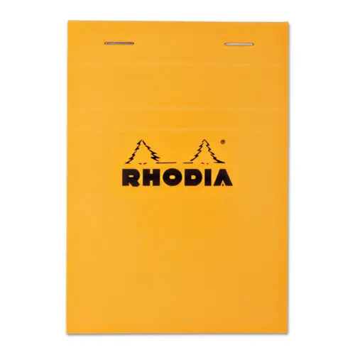 RHODIA Notizblock No. 13, DIN A6, kariert, orange (EAN: 3037920132006)