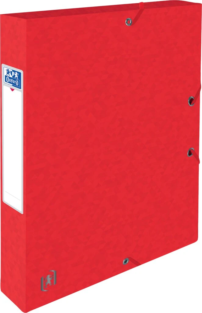 Oxford Sammelbox Top File+, 40 mm, DIN A4, rot (EAN: 3045050392269)
