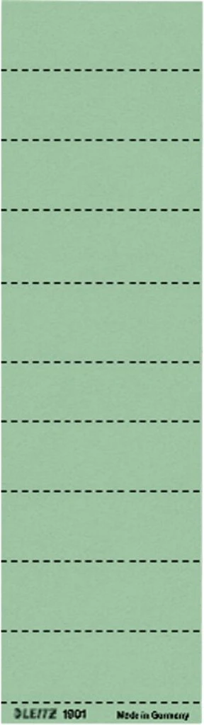 LEITZ Blanko-Beschriftungsschildchen, (B)60 x (H)21 mm, grün (EAN: 4002432303328)