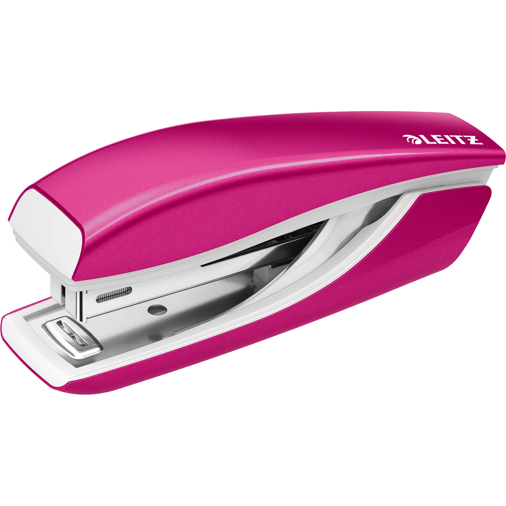 LEITZ Mini-Heftgerät NeXXt WOW 5528, pink, Karton (EAN: 4002432101276)