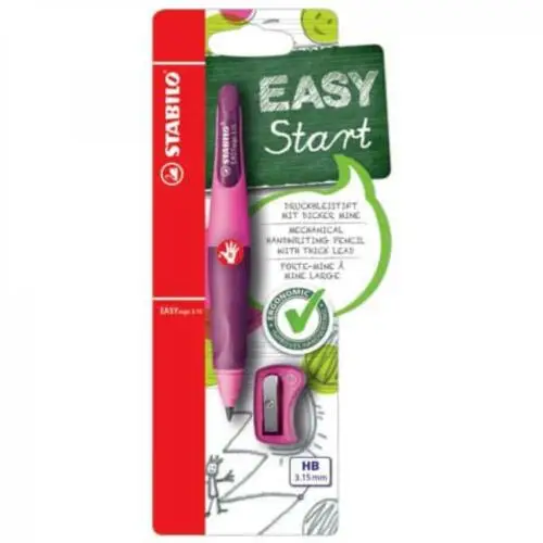 STABILO Schreiblernbleistift EASYergo 3.15, pink (EAN: 4006381468701)