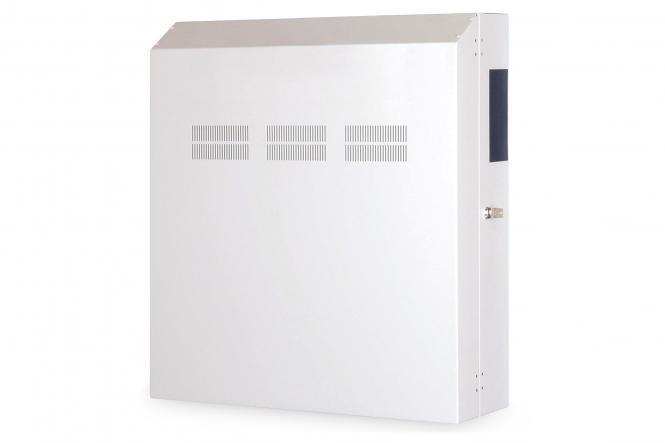 DIGITUS 19" Wandverteiler Slim, 4 HE, lichtgrau (RAL7035) (EAN: 4016032383253)