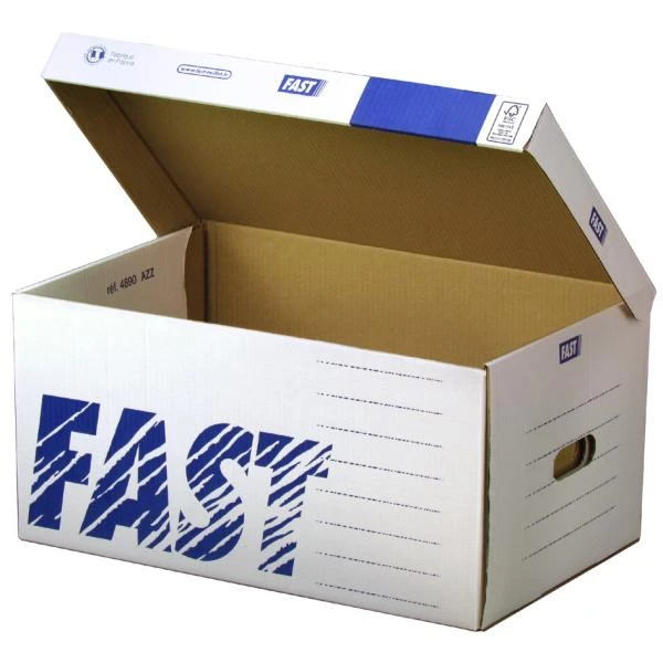 FAST Archiv-Klappdeckelbox Standard Container, aus Wellpappe (EAN: 3334381048809)