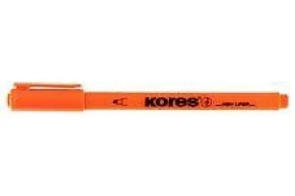 Kores Textmarker-Pen, Keilspitze: 0,5 - 3,5 mm, orange (EAN: 9023800362049)