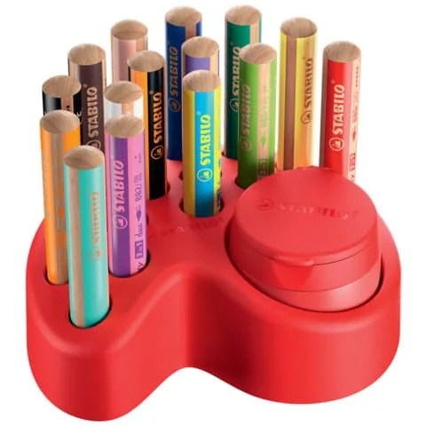 STABILO Multitalentstift woody 3 in 1, 15er Tischset (EAN: 4006381601160)