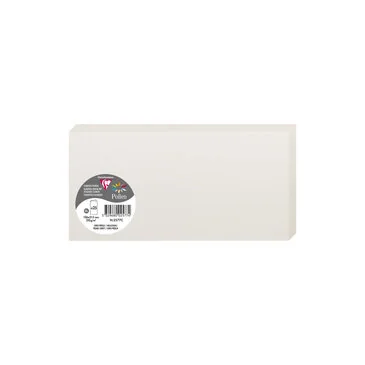 Pollen by Clairefontaine Doppelkarte DL, hellgrau (EAN: 3329680025774)
