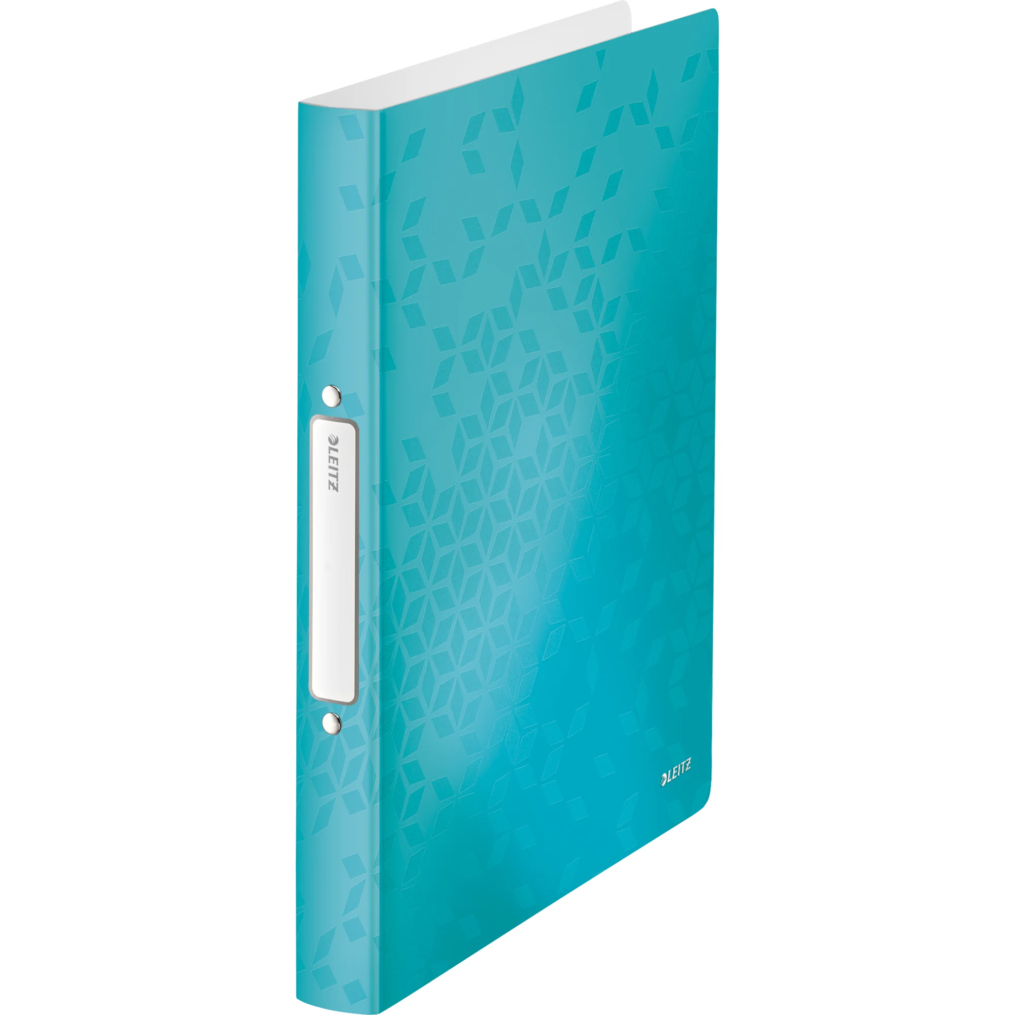 LEITZ Ringbuch WOW, DIN A4, PP, eisblau, 2 Ringe (EAN: 4002432106370)