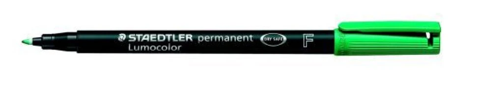 STAEDTLER Lumocolor Permanent-Marker 318F, grün (EAN: 4007817304334)