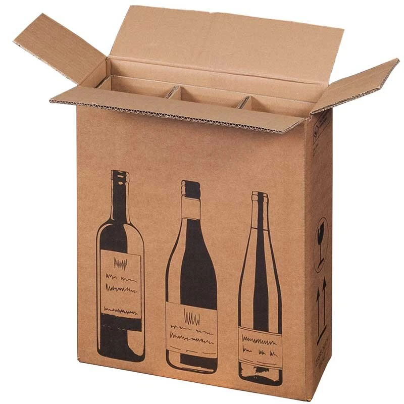 SMARTBOXPRO Flaschen-Versandkarton, für 3 Flaschen (EAN: 4250414105877)