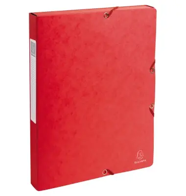 EXACOMPTA Sammelbox Cartobox, DIN A4, 40 mm, rot (EAN: 3141870901404)
