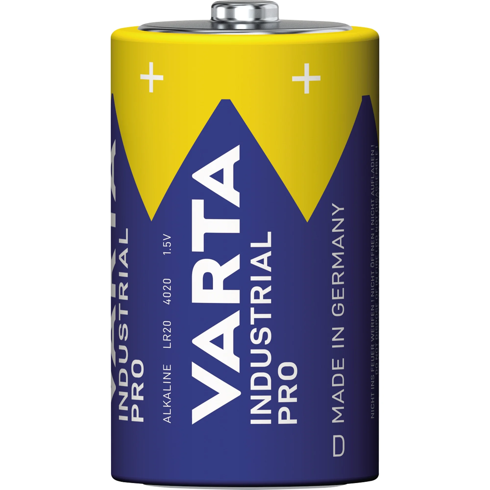 VARTA Alkaline Batterie "INDUSTRIAL PRO", Mono (D) (EAN: 4008496356447)