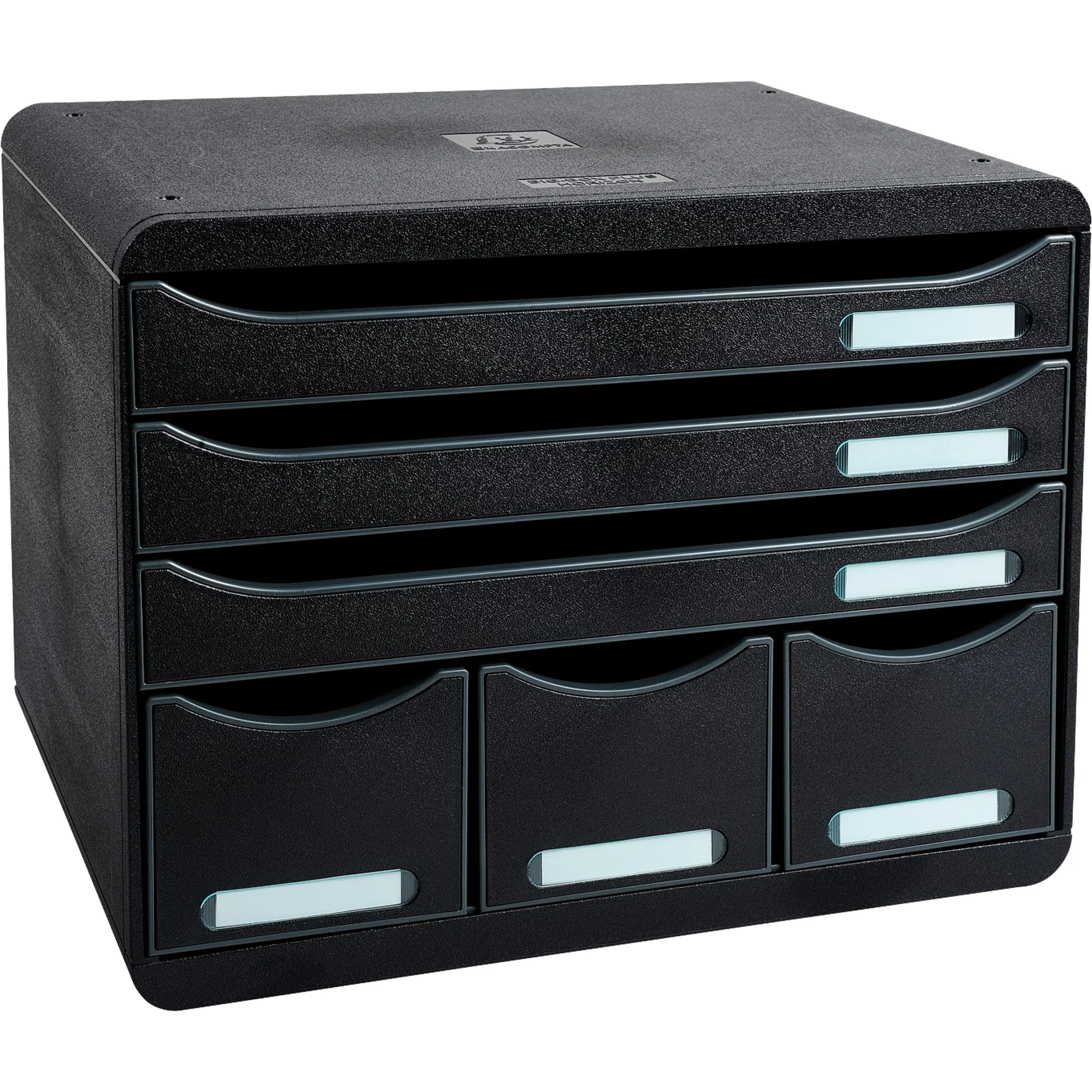 EXACOMPTA Schubladenbox STORE-BOX MAXI, 6 Schübe, schwarz (EAN: 9002493423855)