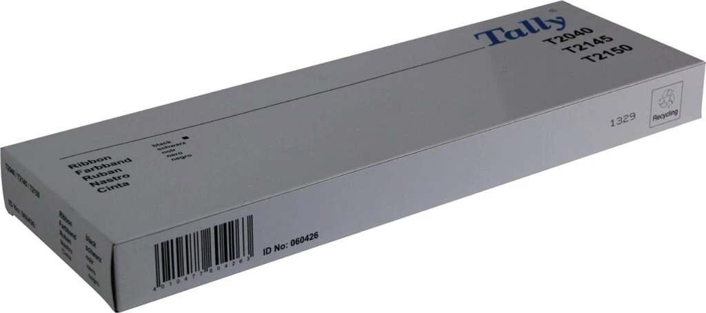 Tally Farbband für Tally DASCOM T2040/MT150, Nylon,schwarz (EAN: 4010477604263)