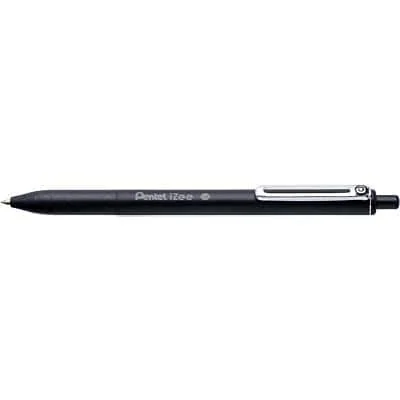 Pentel Druck-Kugelschreiber iZee, schwarz (EAN: 0884851041173)