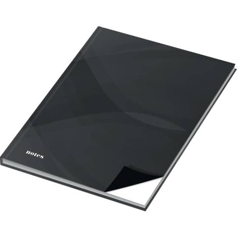 RNK Verlag Notizbuch "notes carbon black", DIN A5, blanko (EAN: 4002871467438)