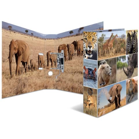 HERMA Motivordner "Animals", DIN A4, Afrika Tiere (EAN: 4008705071680)