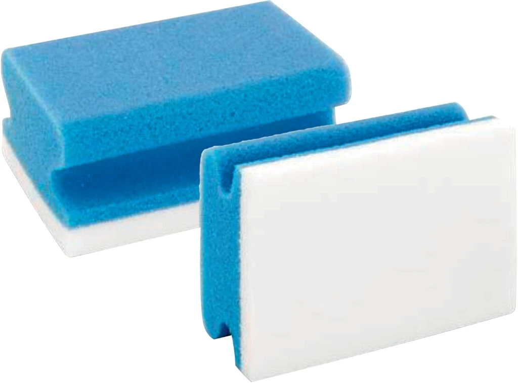FRANKEN Universal-Reinigungsschwamm X-Wipe!, blau/weiß (EAN: 4016946192668)