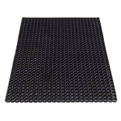 miltex Ringgummimatte EAZYCARE SCRUB, (B)1.000 x (L)1.500 mm, schwarz (EAN: 4260061893058)