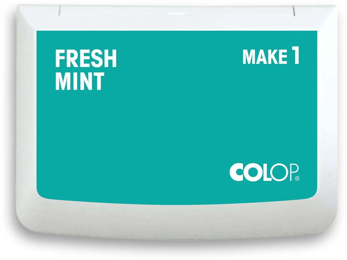 COLOP Stempelkissen MAKE 1, 90 x 50 mm, fresh mint (EAN: 9004362519454)