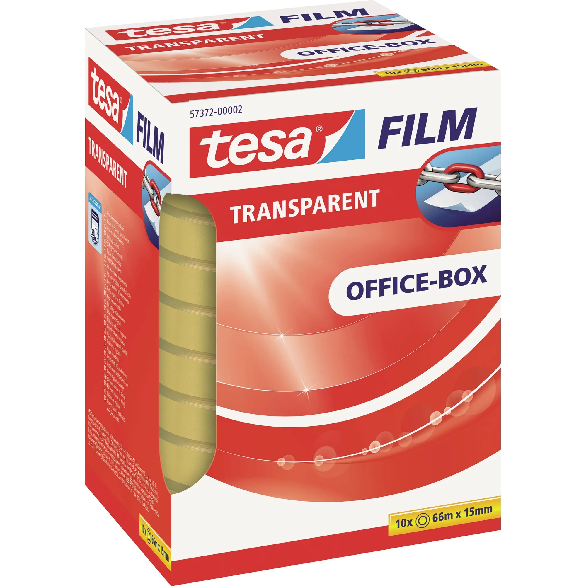 tesa Film, transparent, 15 mm x 66 m (EAN: 4042448036049)