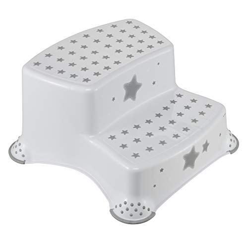 keeeper kids Tritthocker igor "stars", zweistufig, weiß (EAN: 4052396044874)