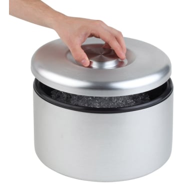APS Eisbox ARCTIC, aus PS/Aluminium, 6 Liter, silber (EAN: 4004133360372)