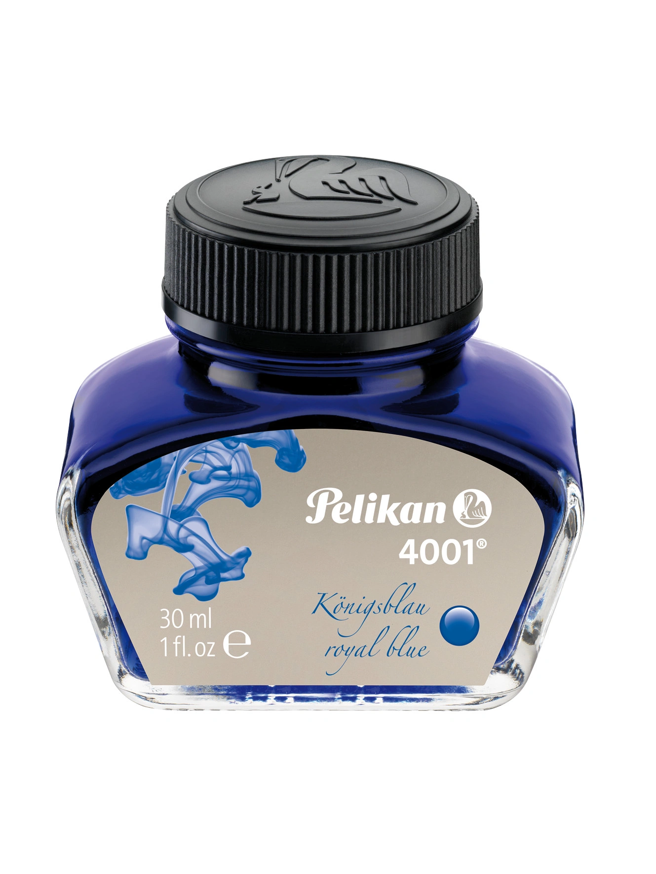Pelikan Tinte 4001 im Glas, königsblau, Inhalt: 30 ml (EAN: 4012700301017)