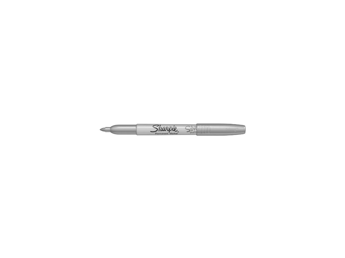 Sharpie Permanent-Marker FINE Metallic, silber (EAN: 3501178343632)