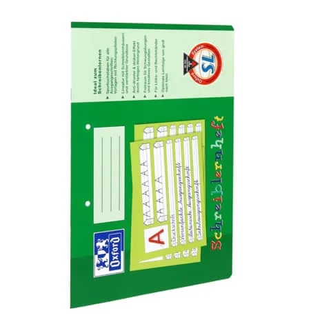 Oxford Schreiblernheft, DIN A4 quer, Lineatur: SL (EAN: 4006144582118)