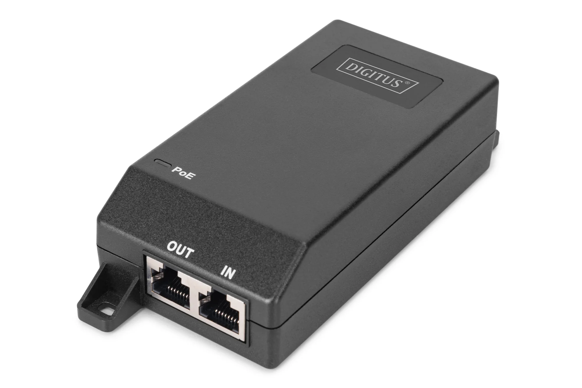 DIGITUS Gigabit Ethernet PoE+ Injektor, 802.3at, 30 W (EAN: 4016032500780)
