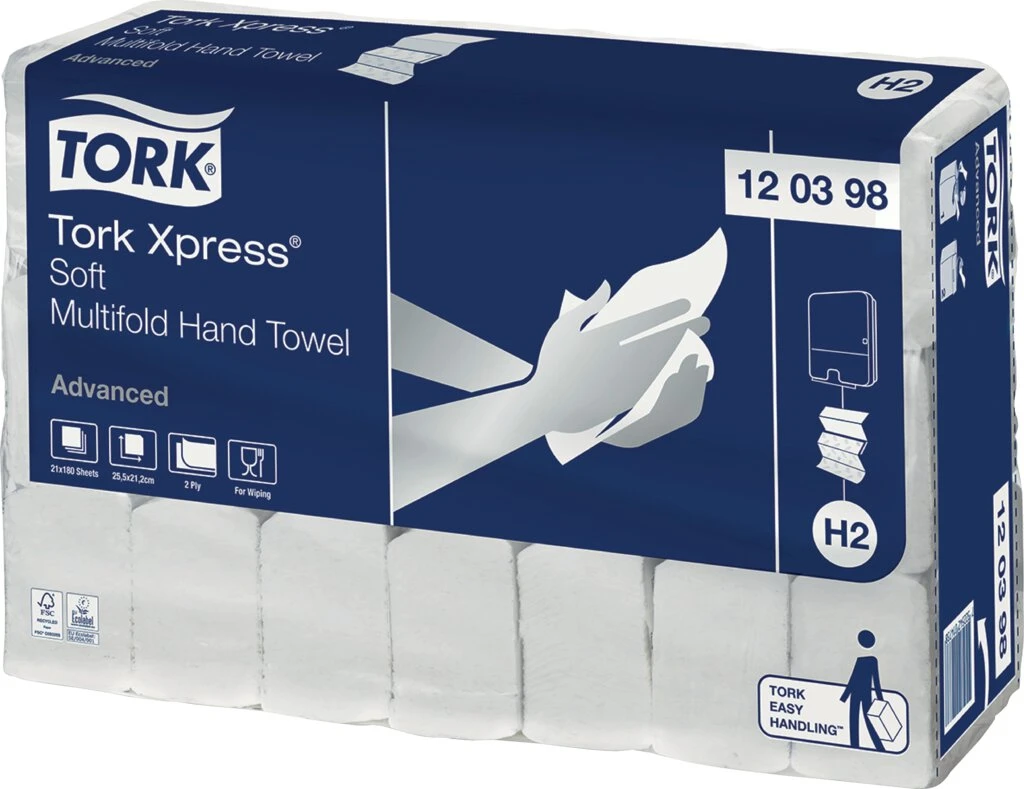 TORK Xpress Multifold Handtuchpapier, 210 x 255 mm, Z-Falz (EAN: 7322542014738)