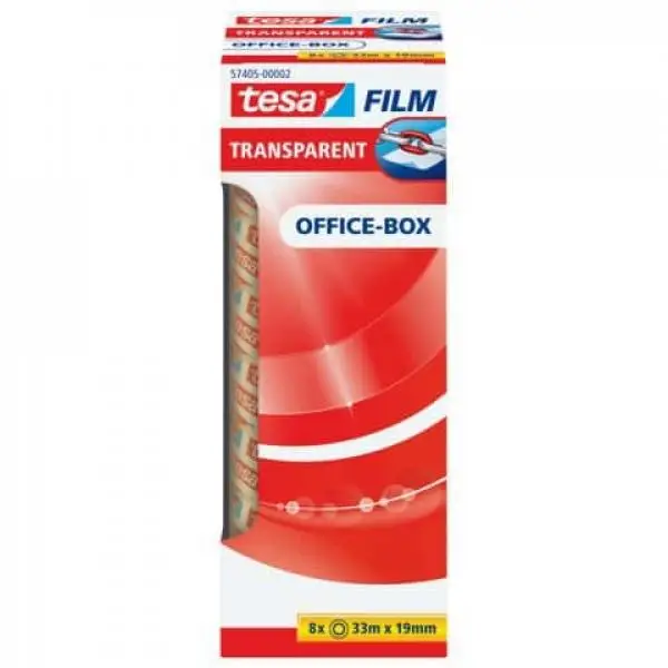 tesa Film, transparent, 19 mm x 33 m (EAN: 4042448036131)