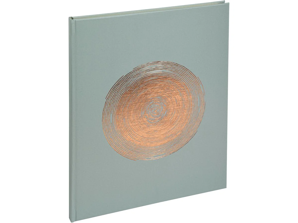 EXACOMPTA Gästebuch Ellipse, 220 x 270 mm, grün (EAN: 3130630479826)