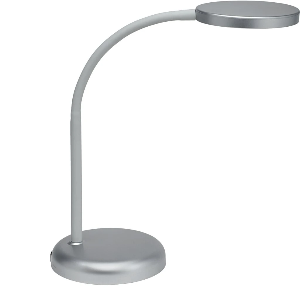 MAUL LED-Tischleuchte MAULjoy, Standfuß, silber (EAN: 4002390086615)