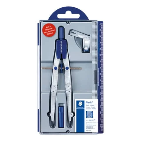 STAEDTLER Schulzirkel Noris 550 01, Länge: 156 mm (EAN: 4007817550007)